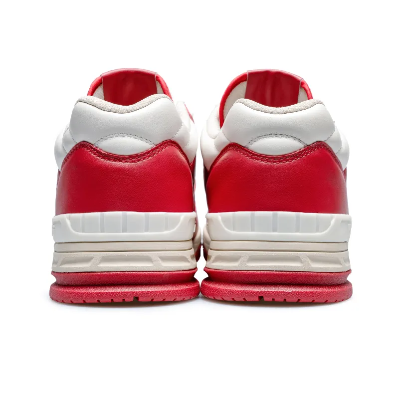AVIA 855L Series Cushioning Wear Resistant Low Top Vintage Basketball Shoes Men's Red White-4