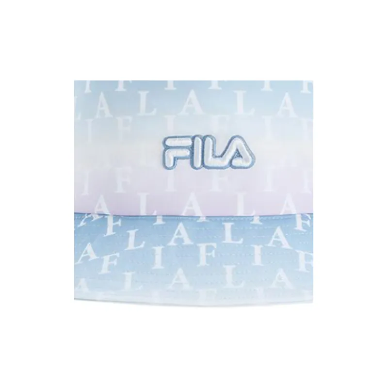 FILA Polyester Bucket Hats Unisex Blue-2