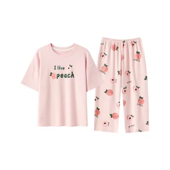 The Story Of The Flower Season Pajama Set Women's Lotus Color