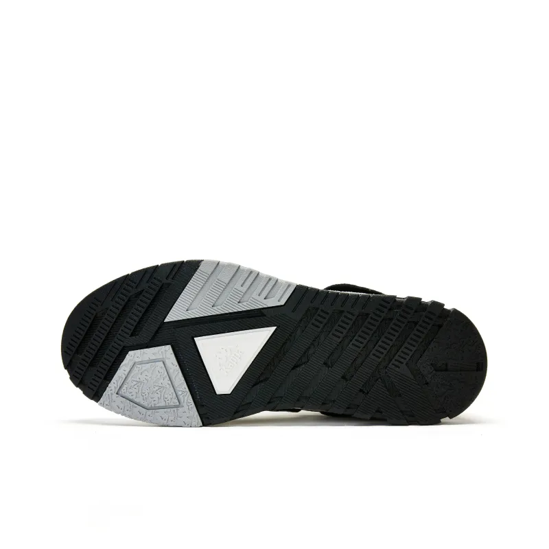 Kappa Anti Slip Wear Resistant Lightweight Breathable Skateboard Shoes Unisex Gray White-4