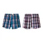 Blue Plaid+Gray Red Plaid