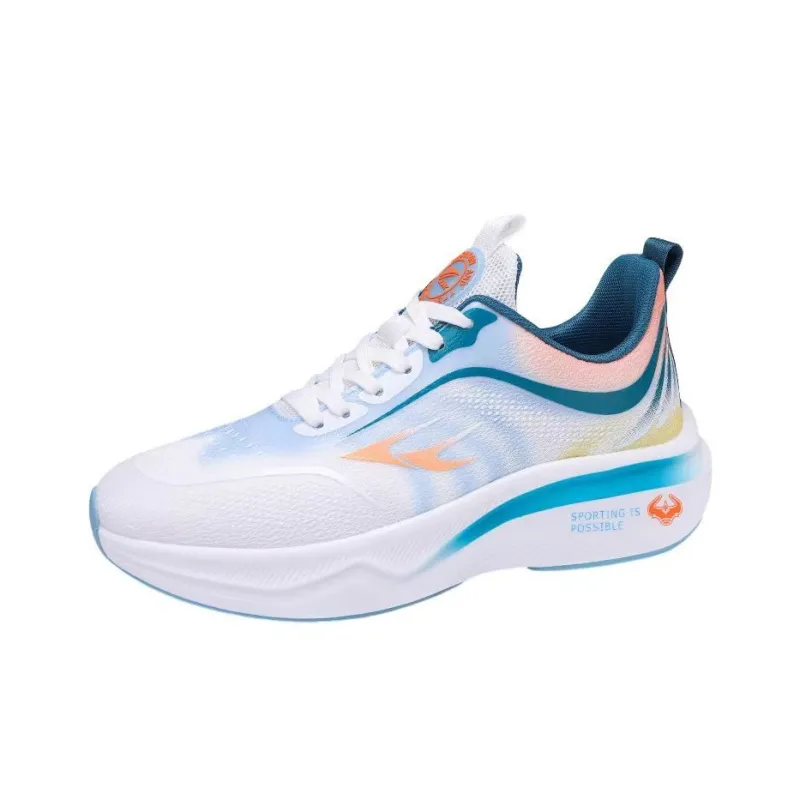 Kinglake Shock Absorbers Slip Resistant, Abrasion Resistant, Breathable Low Top Running Shoes Unisex-7