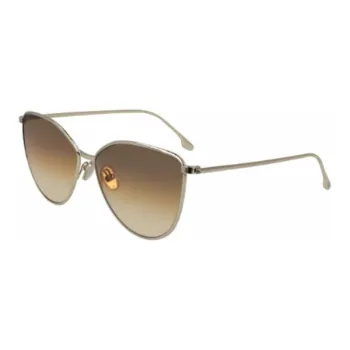 Victoria Beckham Butterfly Sunglasses Women's Gold