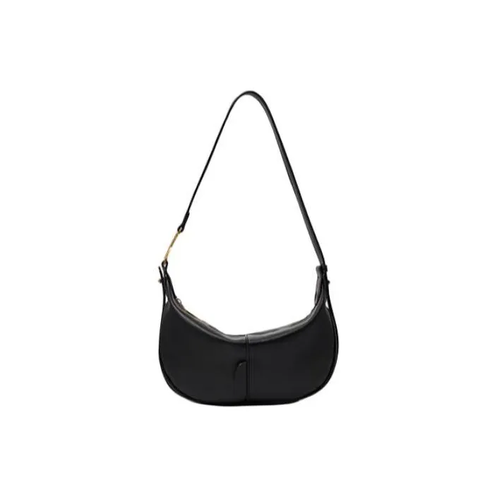 Chearly Kitity Synthetic Leather Crossbody Bags Shoulder Bags Small Size Women's Black/White-1