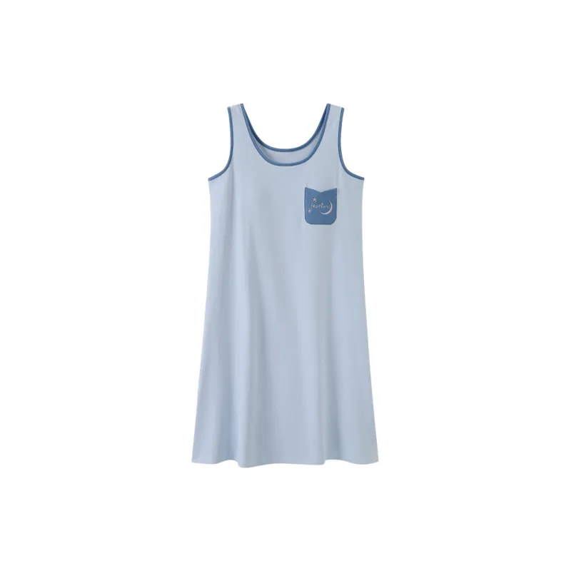 MADALLO Nightgown Women's Light Blue-0