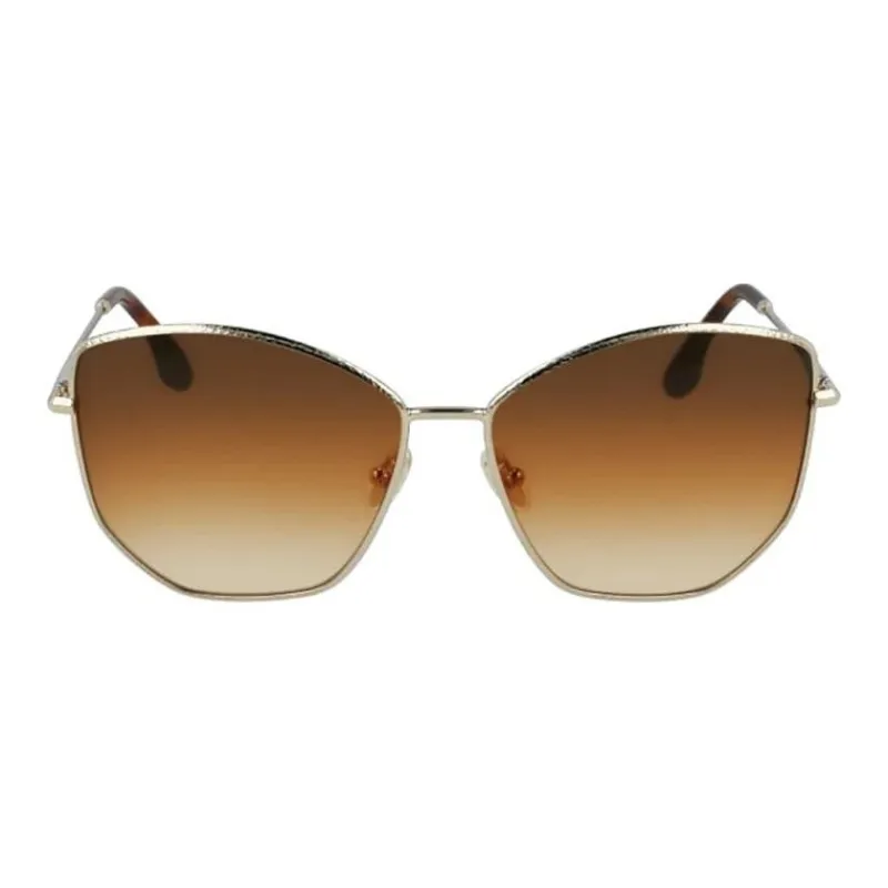 Victoria Beckham Butterfly Sunglasses Women's Gold-1