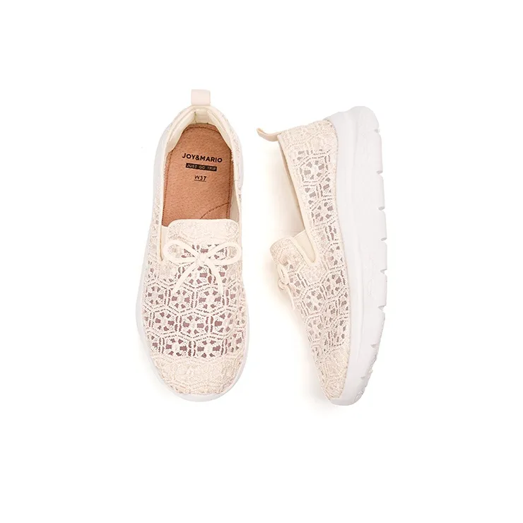 Joy&Mario Breathable Lightweight Low-Top Casual Shoes Women's-3