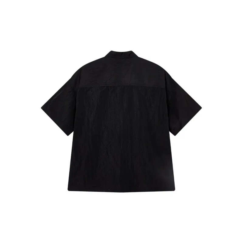 NPC Short-Sleeved Shirt For Men-Chinoiserie Languid Man Unisex-3