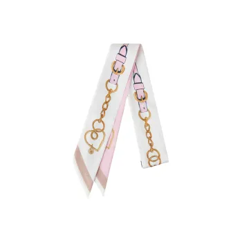 Mulberry Recycled Polyester Knit Scarves Women's Pink Rose