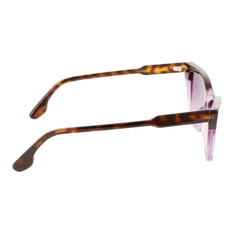 Victoria Beckham Acetate Irregular Shape Sunglasses Unisex Tortoiseshell-6