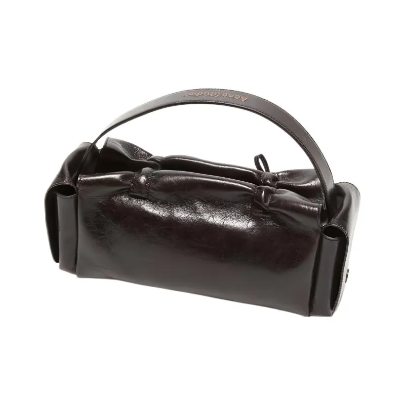 Acne Studios Calfskin One Shoulder Handbag Regular Women's Dark Brown-1