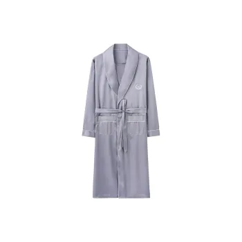 Ordifen Pajama Robe Men's Silver