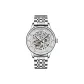 GJ16421 White Case White Dial Steel Band
