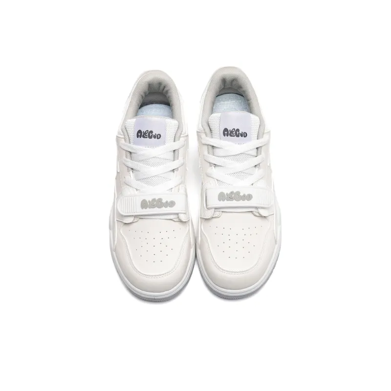 Circle Small Cushioning Coverage Wear-Resistant Lightweight Slip-Resistant Low-Top Skateboard Shoes Unisex-35