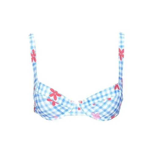 PRINCESS POLLY Bikinis Women's GINGHAM FLORAL/Plaid Floral