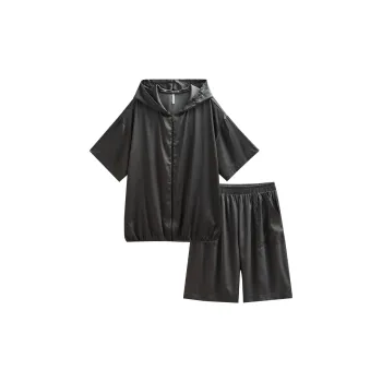 Same Language Pajama Set Men's Elegant Gray