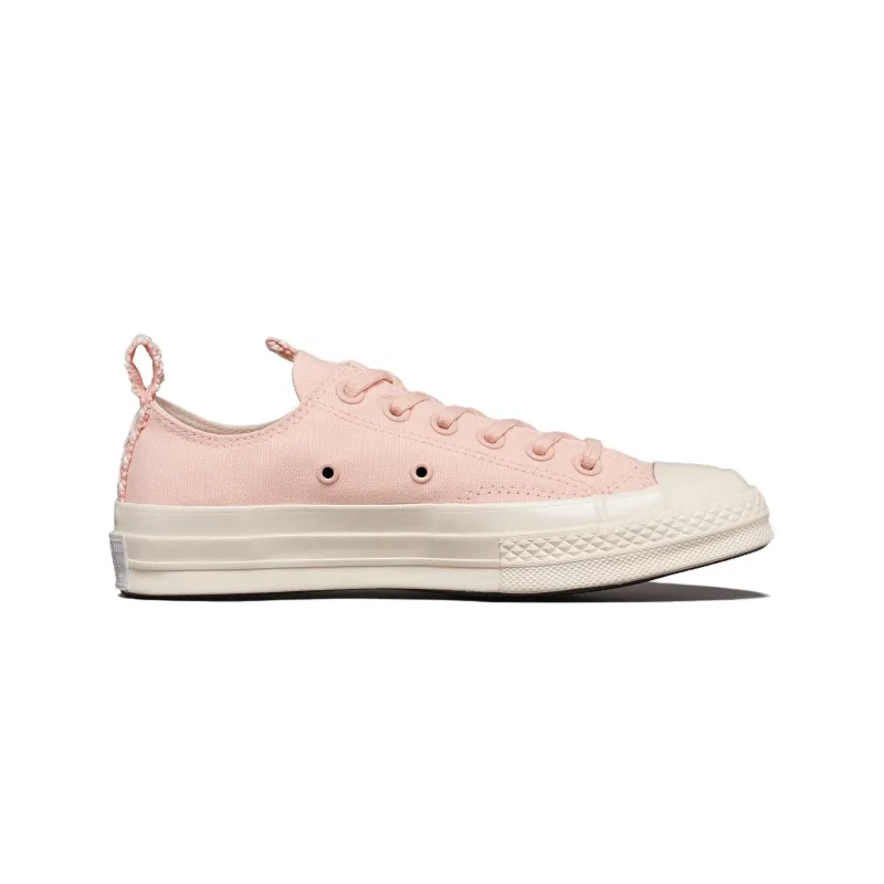 Converse Chuck 70 Anti Slip And Wear Resistant Lightweight Low Top Canvas Shoes Women's Pink-1