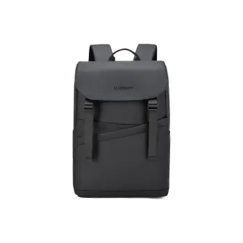 Slazenger Water Resistant Membrana Dermalis Travel Bags Backpack Unisex Black Gray