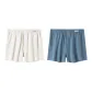 [2 Pack]White+Blue