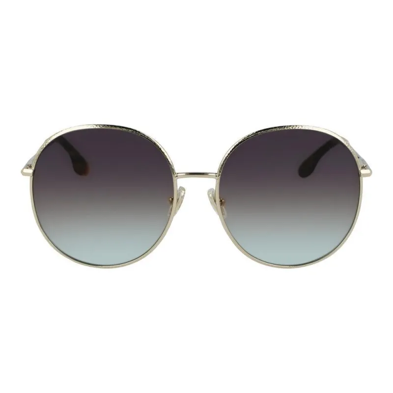 Victoria Beckham Round Sunglasses Unisex Gray-1