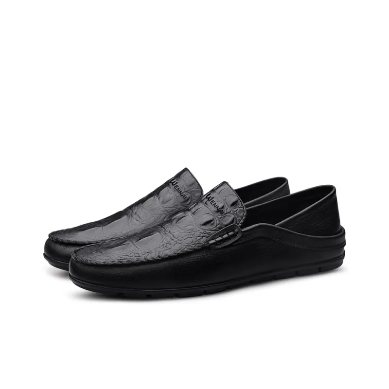 Wen Nai Casual Shoes Men's Black-3