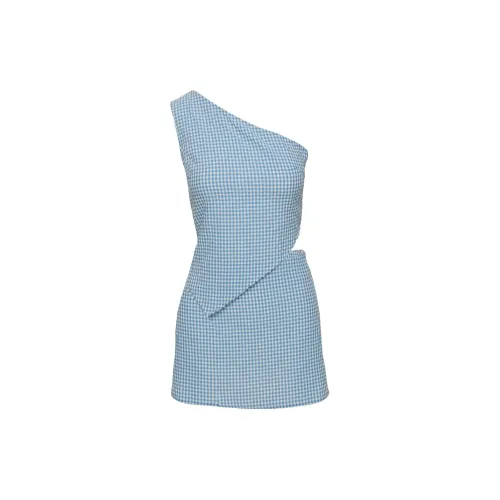 PRINCESS POLLY Two Piece Skirt Sets Women's Blue Gingham