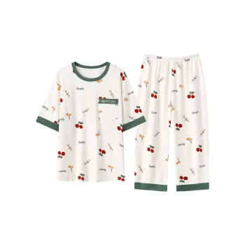 The Story Of The Flower Season Pajama Set Women's Apricot
