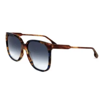 Victoria Beckham Irregular Shape Sunglasses Women's Tortoiseshell