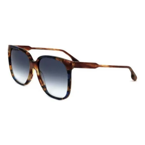 Victoria Beckham Irregular Shape Sunglasses Women's Tortoiseshell