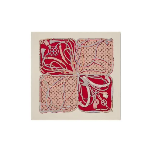 LOUIS VUITTON Mix & Straps Shawl