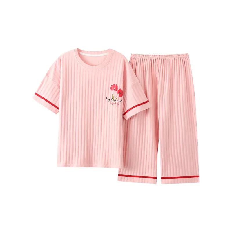 GOSO Pajama Set Women's Pink Shades-0