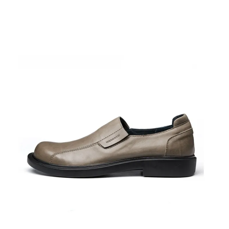Brounvanm Men's Casual Shoes Men Low Top Black/Brown/Gray-11