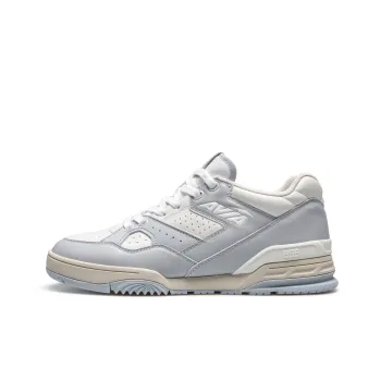 AVIA 855L Series Slip Resistant Cushioning Wear Resistant Low Top Vintage Basketball Shoes Men's White Gray
