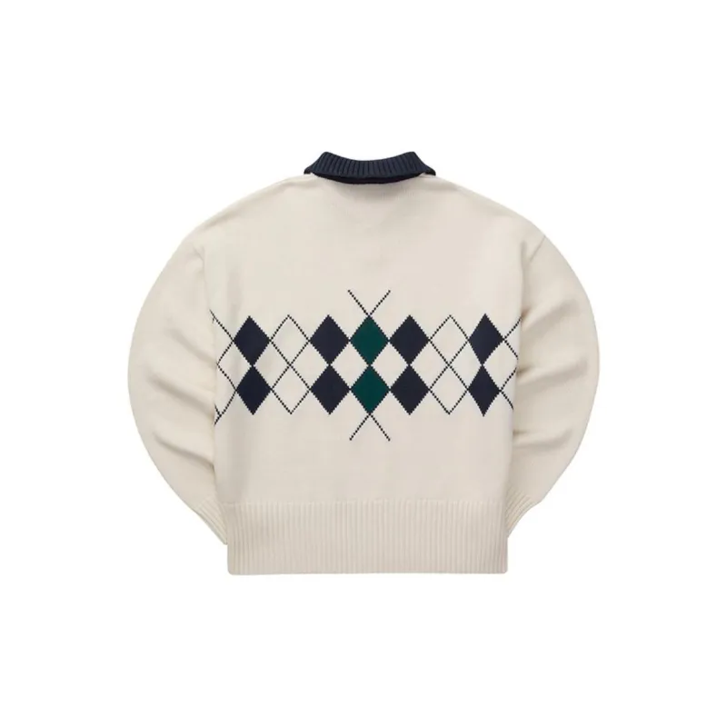 Skechers x ROMANTIC CROWN Lifestyle Sweatshirt Unisex Cream Beige White-1