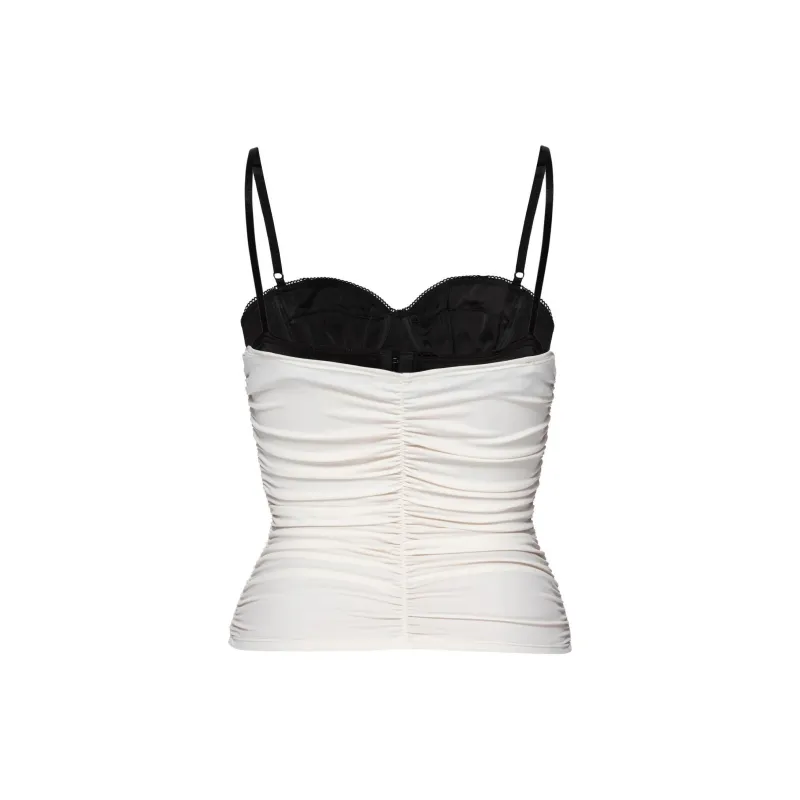 Miaou RENZO TUBE TOP Camisole Women's Cream-1