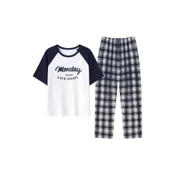 The Story Of The Flower Season Pajama Set Women's White