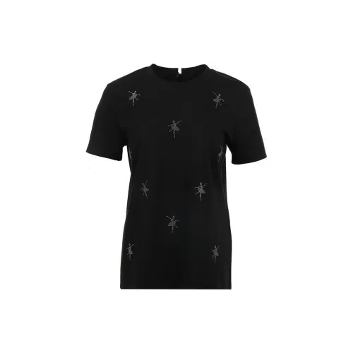 MaxMara Studio T-Shirts Women's Black