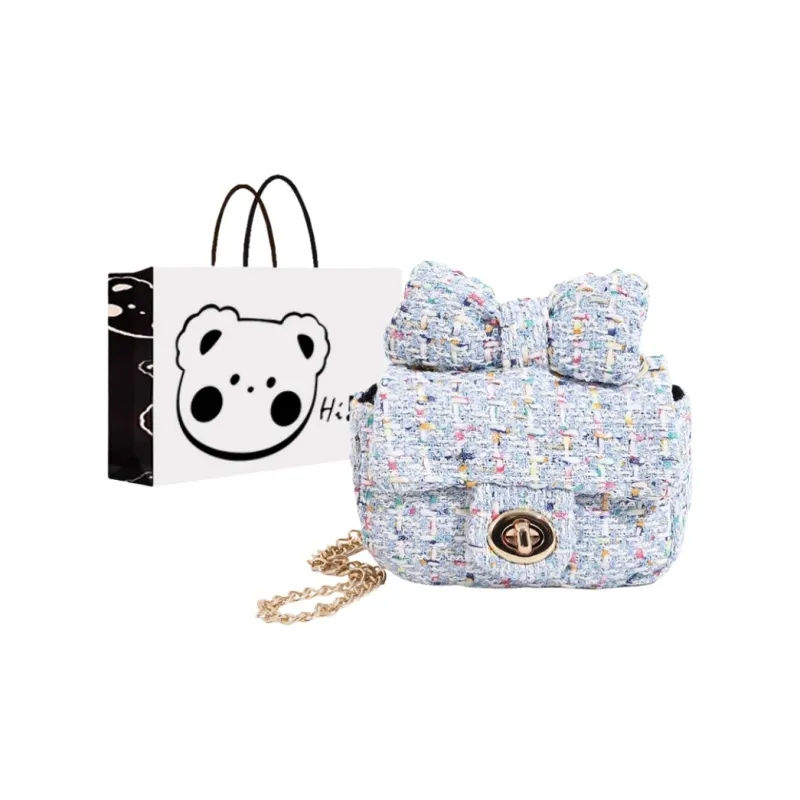 NX DOUGHNUT Fabric Shoulder Bag, Crossbody Bag Regular Women's White/Black/Blue/Pink-9