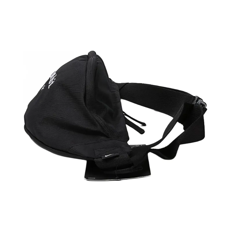 Nike Polyester Fanny Pack Regular Unisex Black With White Embroidery-2