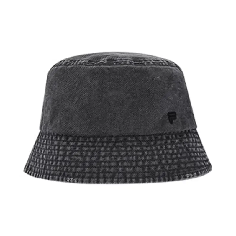FILA FUSION Cotton Bucket Hats Unisex Gray-2