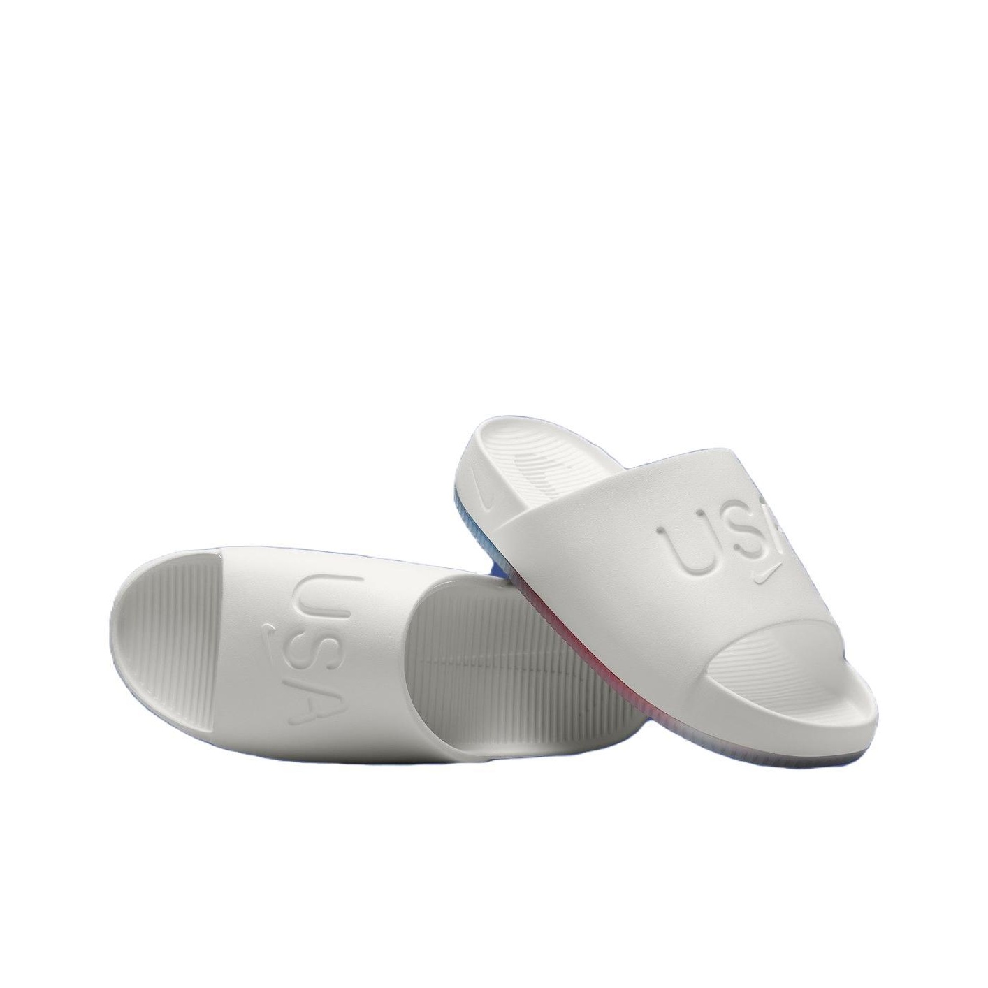 US9 NIKE CALM SLIDE “Game ” 未使用 Nike Calm Slide Olympics Usa - POIZON