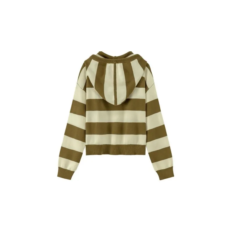 NO ONE ELSE Sweater Women's Mustard Green-1