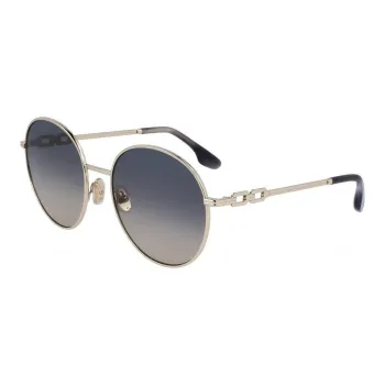 Victoria Beckham Round Sunglasses Women's Silver