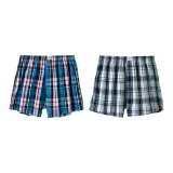 Blue Plaid+Light Green Plaid