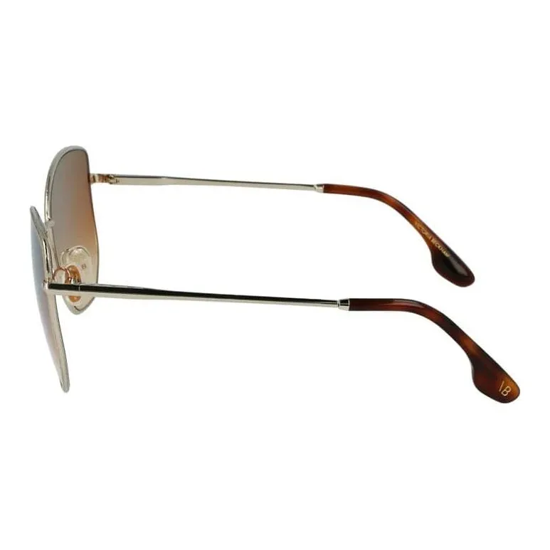 Victoria Beckham Butterfly Sunglasses Women's Gold-2