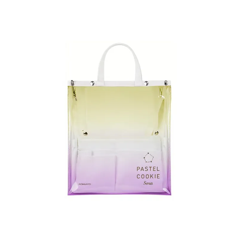 KOKUYO PVC Tote Bag Shopping Bag Shoulder Bags Handbags Regular Unisex Multicolor-21