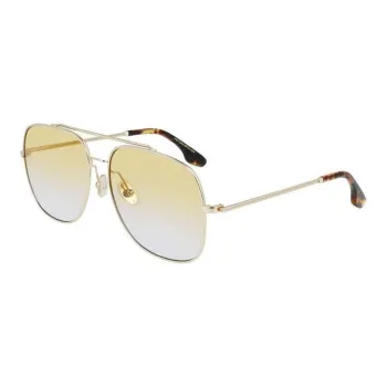 Victoria Beckham Aviator Sunglasses Women's Silver