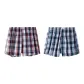 Gray Red Plaid+Gray Blue Plaid