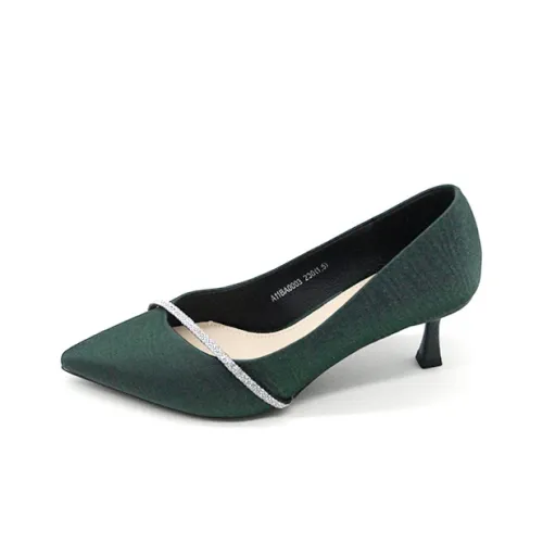 AILESHANG High Heels Women's Green