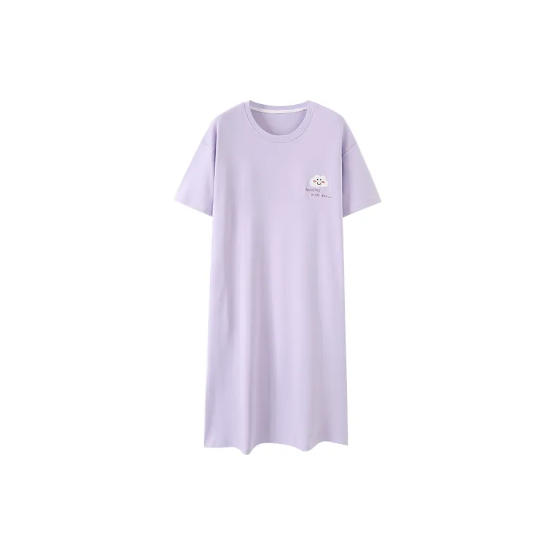 MADALLO Nightgown Women's Light Purple-0